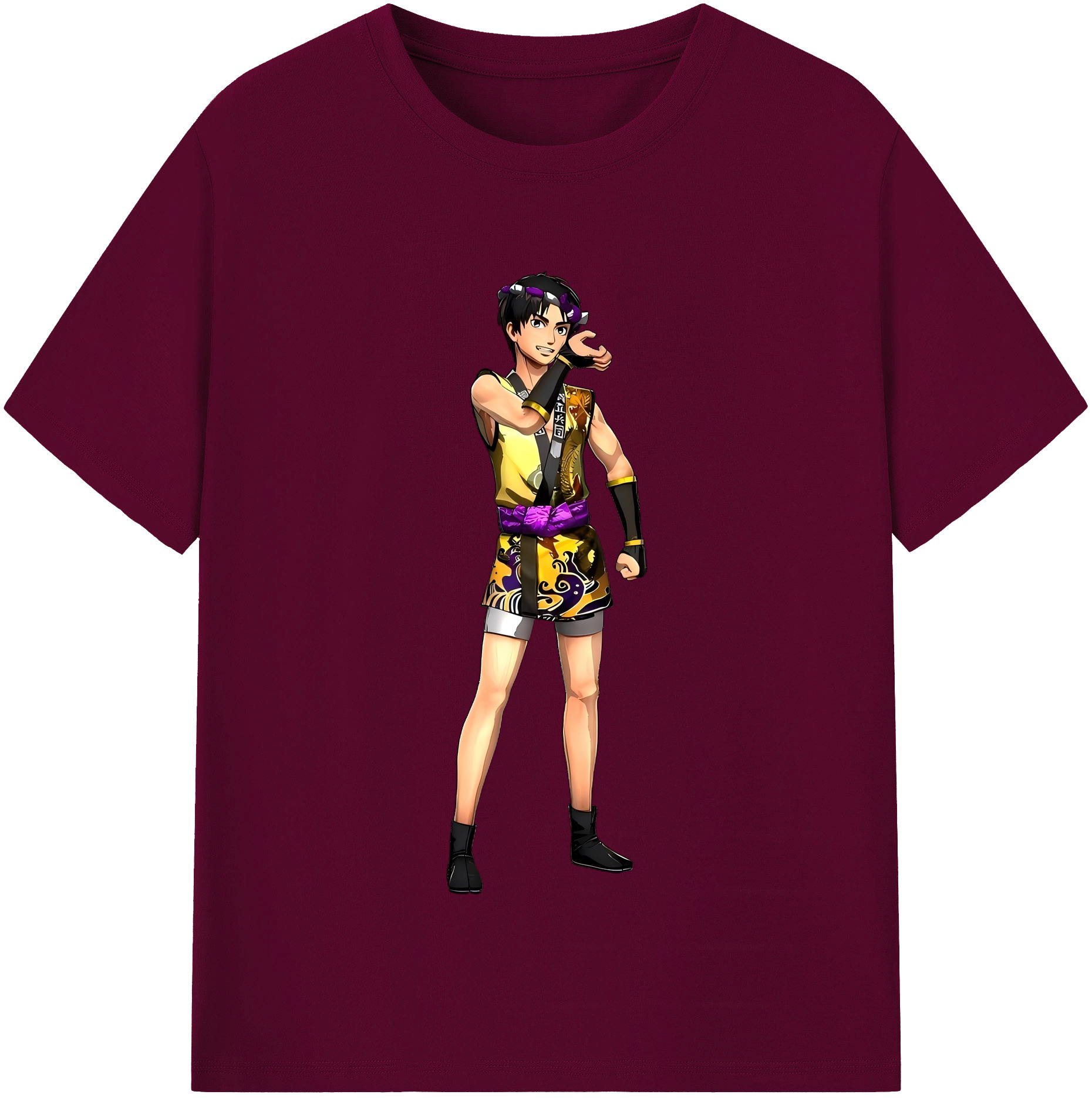 （画像用） 進撃の巨人 リヴァイ·アッカーマン Attack on Titan Levi Ackerman レディースカジュアルプリントTシャツ（綿100％）